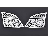 24h/24 et 7j/7 Auto Griffin Garniture supérieure Gril Décorations pour grille Scania S R G 2016+ Camions sans DRL