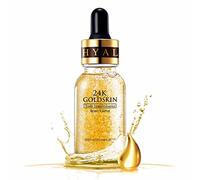24K Gold Collagen Ampoule Lifting Serum, 24K Or Sérum Lifting Ampoule de Collagène, Sérum visage Collagène Acide hyaluronique, Aide à l'hydratation et à la fermeté de la peau, Anti-âge Anti-rides