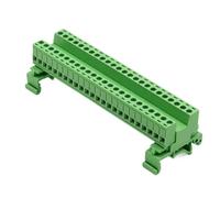 24P Complete DIN Rail Terminal Set/DIN Rail Terminal Block 2EDG-5.08mm Solderless Plug-in Type