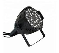 24pcs 10w Four-in-One Full-Color Dyeing par Light 18pcs LEDPAR Light Show Wedding Surface Light Stage Lighting for Parties Home Show Bar Club Birthday KTV DJ Pub