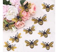 24pcs Abeill 3D Autocollants Abeille, 2 Tailles Décoration Murale Fête d'Abeille Artisanat Abeilles