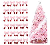 24pcs décorations de Cerisier Garland DIY Craft de fête sur Le thème des Cerises pour Mariage d'anniversaire Baby Shower Table Table maître et décoration intérieure
