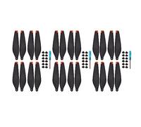 24pcs Drone Properque Remplacement des lames d'accessoires ACCESSOIRES HAUTE RIGIDIDE STABLE VOL POUR MINI 3 Pro Drone Black Orange Edge PC TPU MATÉRIAU 44G 75X17MM