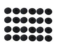 24pcs écouteurs écouteurs en mousse éponge coussin couvre coussin noir pratique et populaire