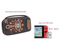 Carte à collectionner GENERIQUE 24pcs Jeux de Cartes MINI Amiibo Zelda Breath of the Wild Zelda AMIIBO nfc Tag Carte compatible Nintendo switch Wii U SAC de Transport inclus