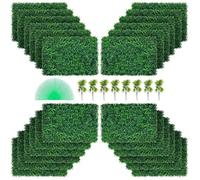 24pcs Mur Végétal Artificiel -VEVOR - Muraux de Haie de Buis UV 60x40 cm