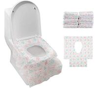 24pcs Protection De Siège De Toilettes En Papier Protège Wc/Cuvette Jetables Antibactérien Housses De Siège De Toilettes Pour Enfants Ou Toilettes Publiques Imperméable Recouvre La Cuvette Des Wc