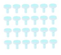 24pcs têtes de remplacement de fichier ongles pour bébé, coussinets remplacement en plastique pour bébés pour la coupe-gamme électrique standard, costumes pour les petits-enfants du nouveau