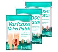 24Pcs Varicose Veins Patch, Varicose Veins Treatment Patch, Varicose Veins Treatment for Legs, Spider Vein Treatment for Legs, Varicose Veins Patch Herbal Varicose Veins Detox Healing Patches