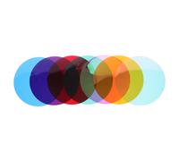 24Pièces Films Colorés Pet Autoadhésifs Pour Filtres Lumière Décor