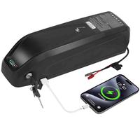 24V 10AH 15AH 20AH Electric Bike Battery, Batterie de vélo électrique 24V 10AH 15AH 20AH Batteries pour vélo Haute Puissance avec Chargeur for 36V 250W 350W 500W 750W Moteu 24V15Ah,4Pin