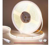 24V 10M COB Ruban LED Blanc Naturel 4000K 312LED/M CRI 93+ Haute Luminosité 6300lm Non étanche Flexible 10M Blanc Naturel