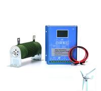 24V,12V 24V 48V12000W MPPT Hybride Wind Solar Charge Controller, Eolienne PV System Regulaltor pour Batterie Domestique avec Affichage LCD à Charge décharge