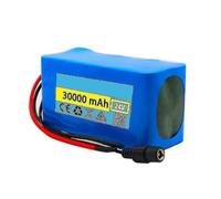 24V 30AH Batterie Lithium-ION Étanche pour Vélo Électrique 7S3P Batterie Au Lithium Amovible Convient Aux Trottinettes Pliables Matériau PVC Étanche XT30+JST