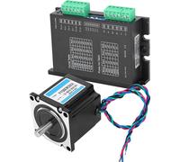 24V/3A Nema 23 Moteur pas à pas 2 phases avec pilote 1NM 1.8�� Contrôle industriel Moteur pas à pas