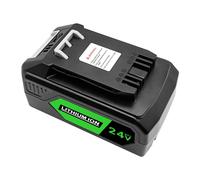 24V 4Ah batterie de rechange pour Greenworks 24V Li-Ion G24B2 G24B4 Compatible avec Greenworks 29842 29852 29322 G24X2C G24C
