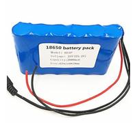 24V 6S1P Batterie De Vélo Électrique 2Ah Ebike Battery Haute Puissance Batteries pour De Électrique À Moteur 50W-300W avec BMS Et Chargeur Boîtier en PVC étanche 24V 2Ah,XT30+JST