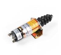 24V Electrovanne de coupure de carburant 1502-24C6U1B2S1A 1502-24C6U1B1S1 1502-24C7U2B2S1 Compatible with W00DWARD ENGlNE CAIJUN-AUTO