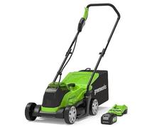 24v kosiarka 33 cm greenworks gd24lm33k4 - zestaw ładowarka + akumulator 4ah - 2516107ub