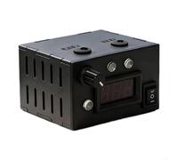 24V Régulateur de vitesse pour meuleuse d'angle, interrupteur de retour d'avance avec affichage numérique, compteur de vitesse compact en alliage pour perceuses et petites machines à outils, noir