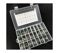 24Value 660pcs capacitor kit 100V 2A221J to 2A474J Polyester Film capacitor Assorted Kit with storage box NWPNLXEA