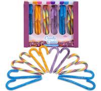24x bâtons de sucre comestibles (2x 12 pièces) - Goût : 4 sortes
