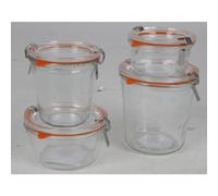 24X Bocal De Conservation 500Ml Avec Fermeture À Fil Boîte Contenant Rangement