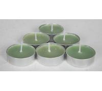 24x Bougies chauffe-plat Citronella 6 bougies Extérieur Parfum citron Anti-moustiques