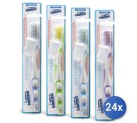 24x Bundle Pasta Capitano Brosse à Dents Famille Mou Mixte Couleur