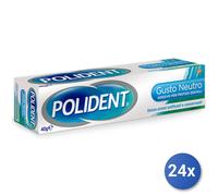 24X Bundle Polident Crème Adhésive Pour Prothèses 40 Grammes Goût Neutre