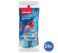 24X Bundle Vileda Accessoire Pour Laver Chiffon Lave-Tout Pour Mop Multicolore