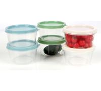 24x BURI boîtes à provisions set de 6 couvercles récipient boîte boîte conservation biscuits riz