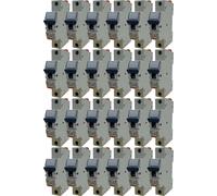 24x Gewiss Disjoncteur MT 60 | unipolaire B 32A | 230-400?V | GW92210 | série 90 MCB | 6kA/10kA pouvoir de coupure | selon CEI/EN 60898-1 | pour habitat, commerce & industrie