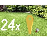 24x Lames de robot tondeuse | Lames pour Bosch Indego
