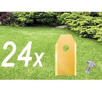 24x Lames de robot tondeuse | Lames pour Husqvarna Automower | Gardena Sileno