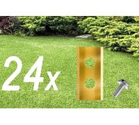 24x Lames de robot tondeuse | Lames pour Worx Landroid | Einhell | LandXcape