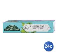 24X Lot Antica Erboristeria Dentifrice 75 ML Purifiant