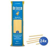 24x Lot De Cecco Pâtes Semoule Spaghetti N.12 500 g