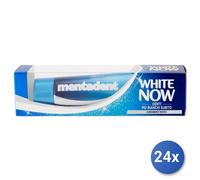 24X Lot Mentadent Dentifrice White-Now Ml 75 Original