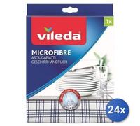 24X Lot Vileda Chiffon En Microfibre Essuie-Vaisselle
