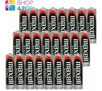 24X Maxell AA 1.5V Zinc Carbone Batteries R6 Mignon Sans Mercure