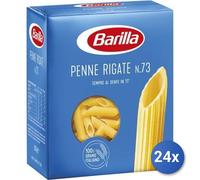 24X Multipack Barilla Semola 73 Penne Rigate 500G