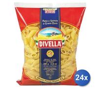 24X Multipack Divella Semoule 42 Mezze Penne Rigate Gr 500