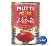 24X Multipack Mutti Tomates Pelées 400G Boîte