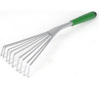 24x râteau en éventail outil de jardinage manuel 41,5cm râteau 9 dents