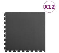 24x Tapis de Sol Plancher Fitness 8,64 ㎡ EVA Mousse Protection Gymnase vidaXL