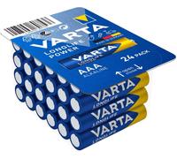Varta Piles alcalines Longlife Power High Energy Micro (AAA) 24 pièces Big Box