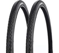 24x1.25 Tires, Replacement for City Bike Mountain Bike - 32-507 Compatible with 24 1.25 507 Rims, Street Trail Durable Wear Resistant 65 PSI Max Pressure