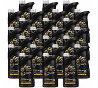 24X1 Litres MANNOL 4-Tact Plus 10W-40 Huile Moteur Moto Huile JASO MA/MA2