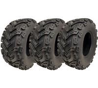 24x10.00-11 Quad ATV Tyres 6ply Wanda P3128 E-Marked Road Legal Tires (Set of 3)